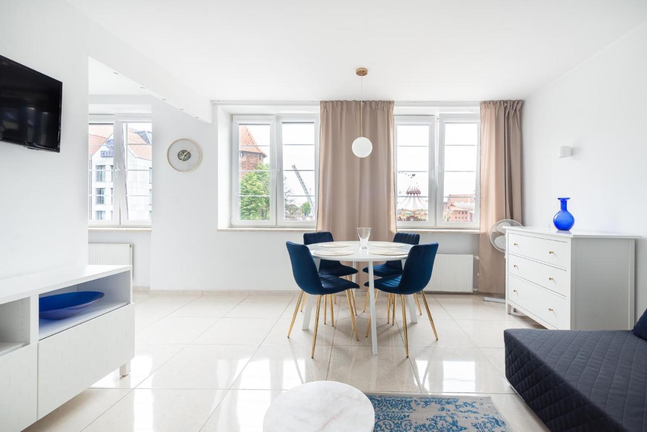 Riverside Apartment Targ Rybny Danzica Esterno foto