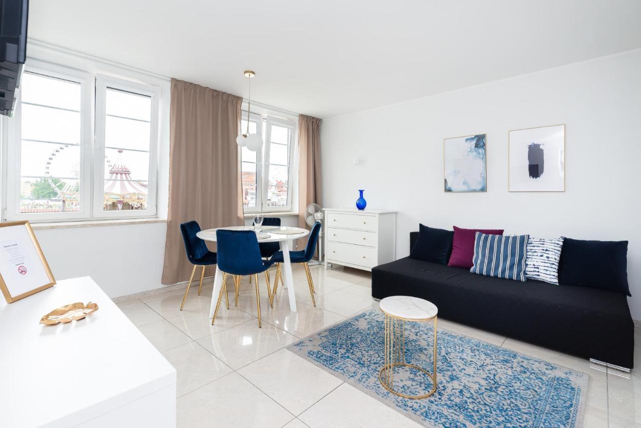 Riverside Apartment Targ Rybny Danzica Esterno foto